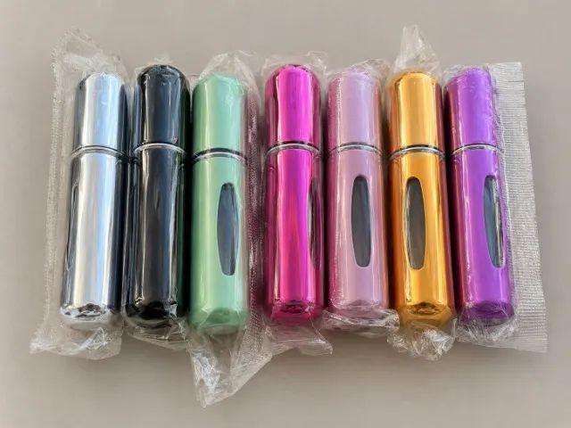Kit 2 Frascos De Perfumes Spray Recarregável Portátil 5ml - Foto 4