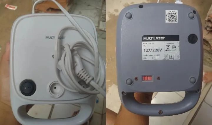 Inalador compressor multilaser 