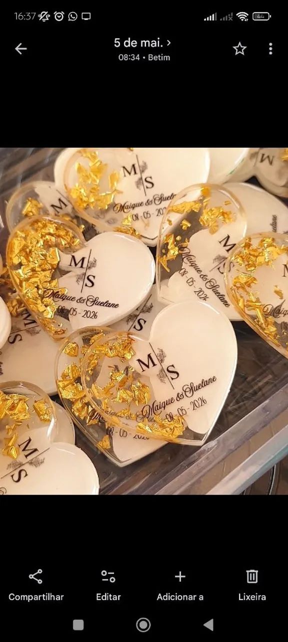 Lembrancinhas de casamento, boda e datas especiais 