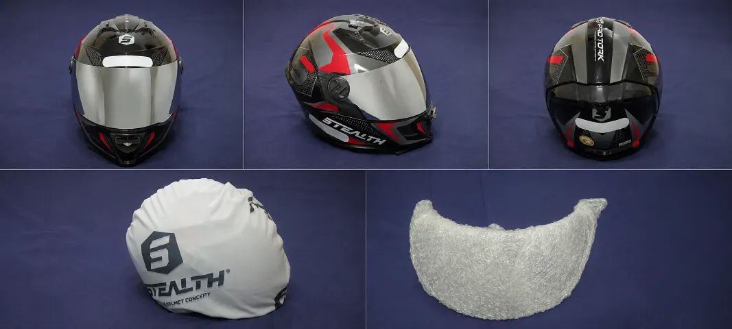 Capacete masculino Stealth .60