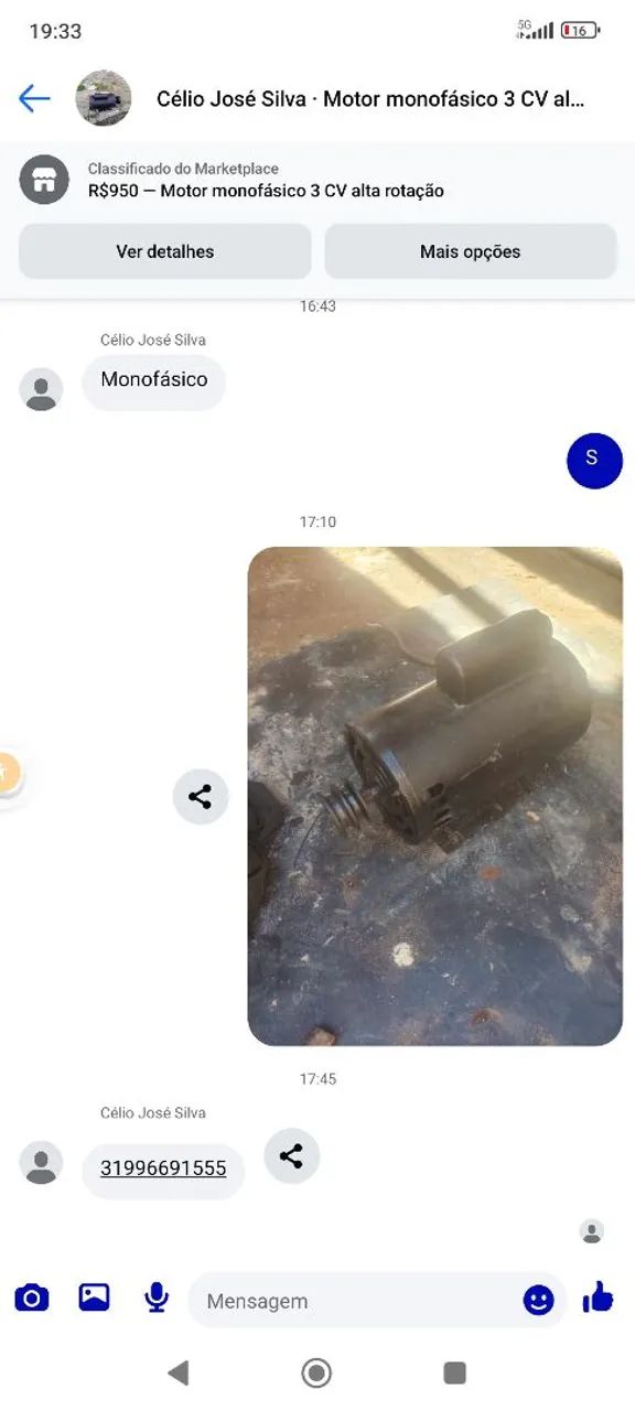 Motores e cabeçote compressor 