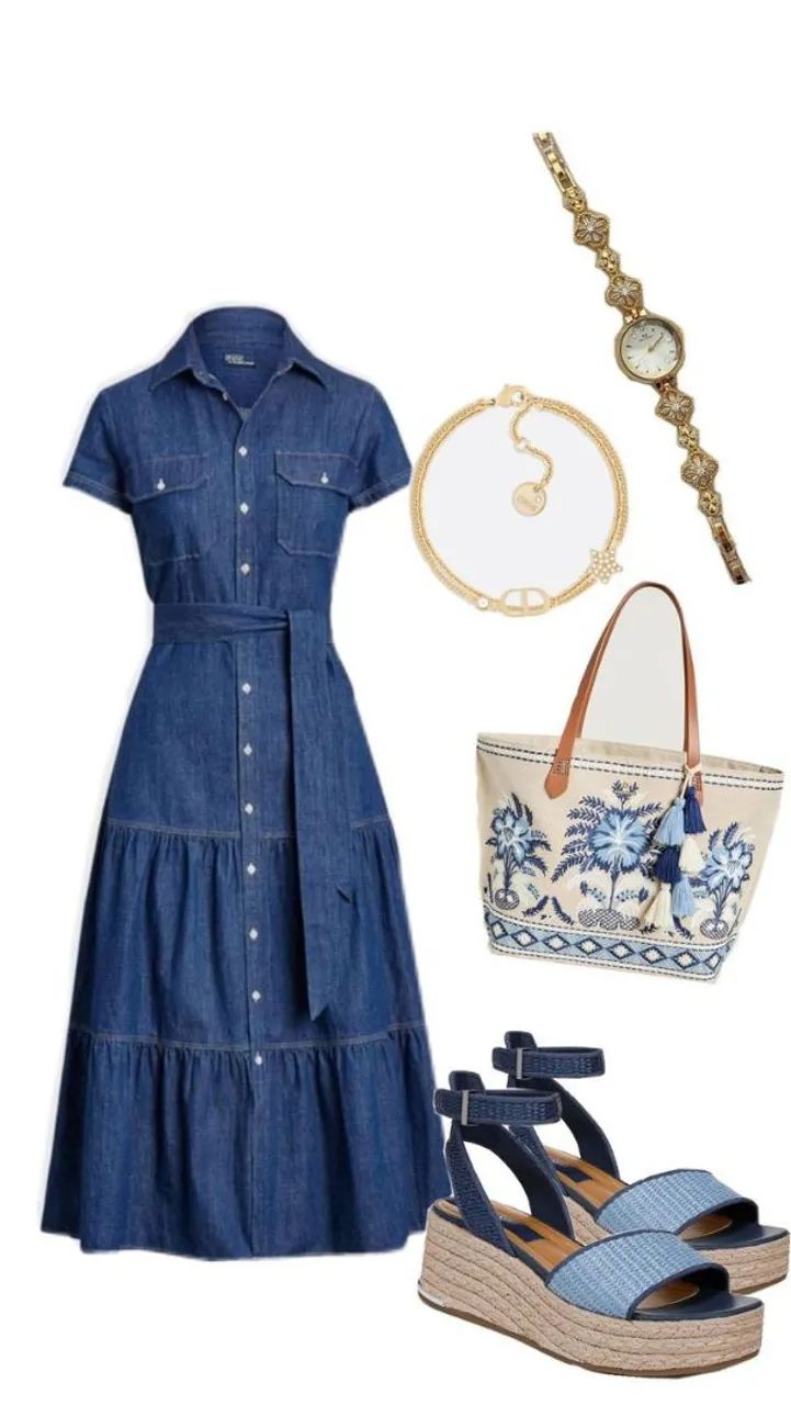 Vestido jeans  - Foto 2