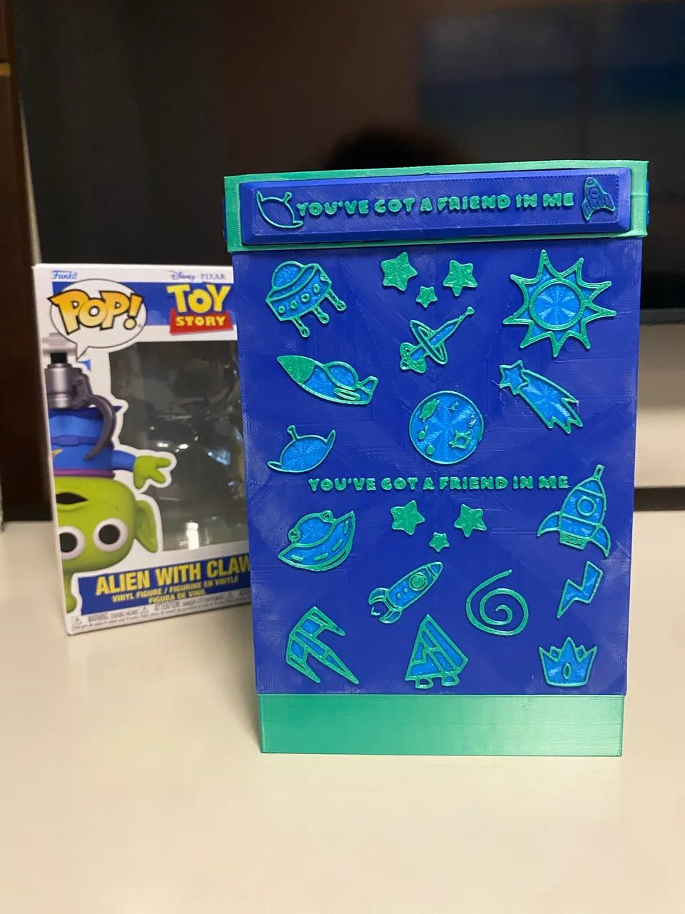 Funko Pop Alien with Claw 1595 + cenário decorativo claw machine  - Foto 3