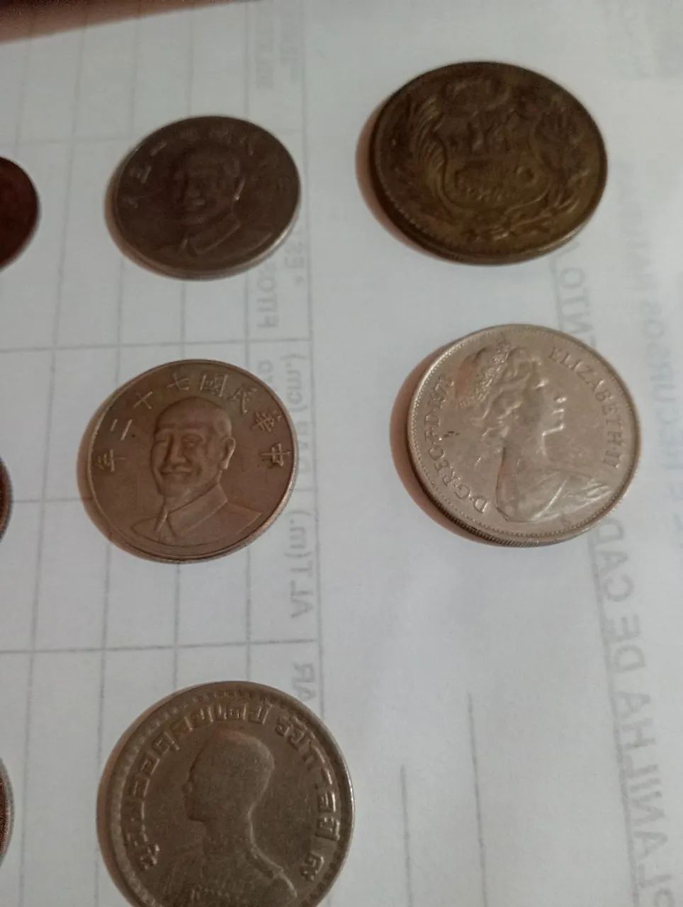Moedas antigas 