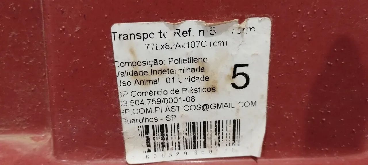 Vendo linda casa de cachorro e caixa transportadora a  - Foto 5