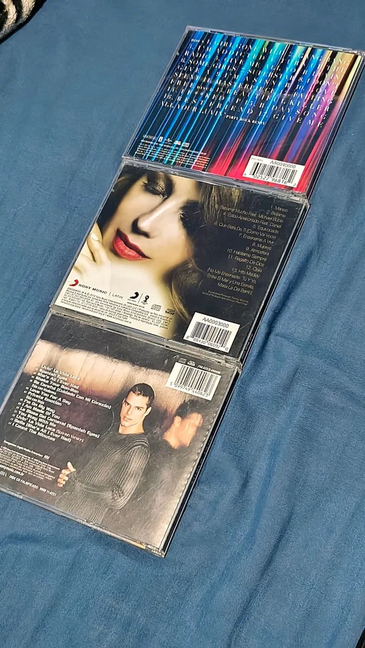 Kit 3 CDs: Madonna, Thalia e Ricky Martin - Foto 2