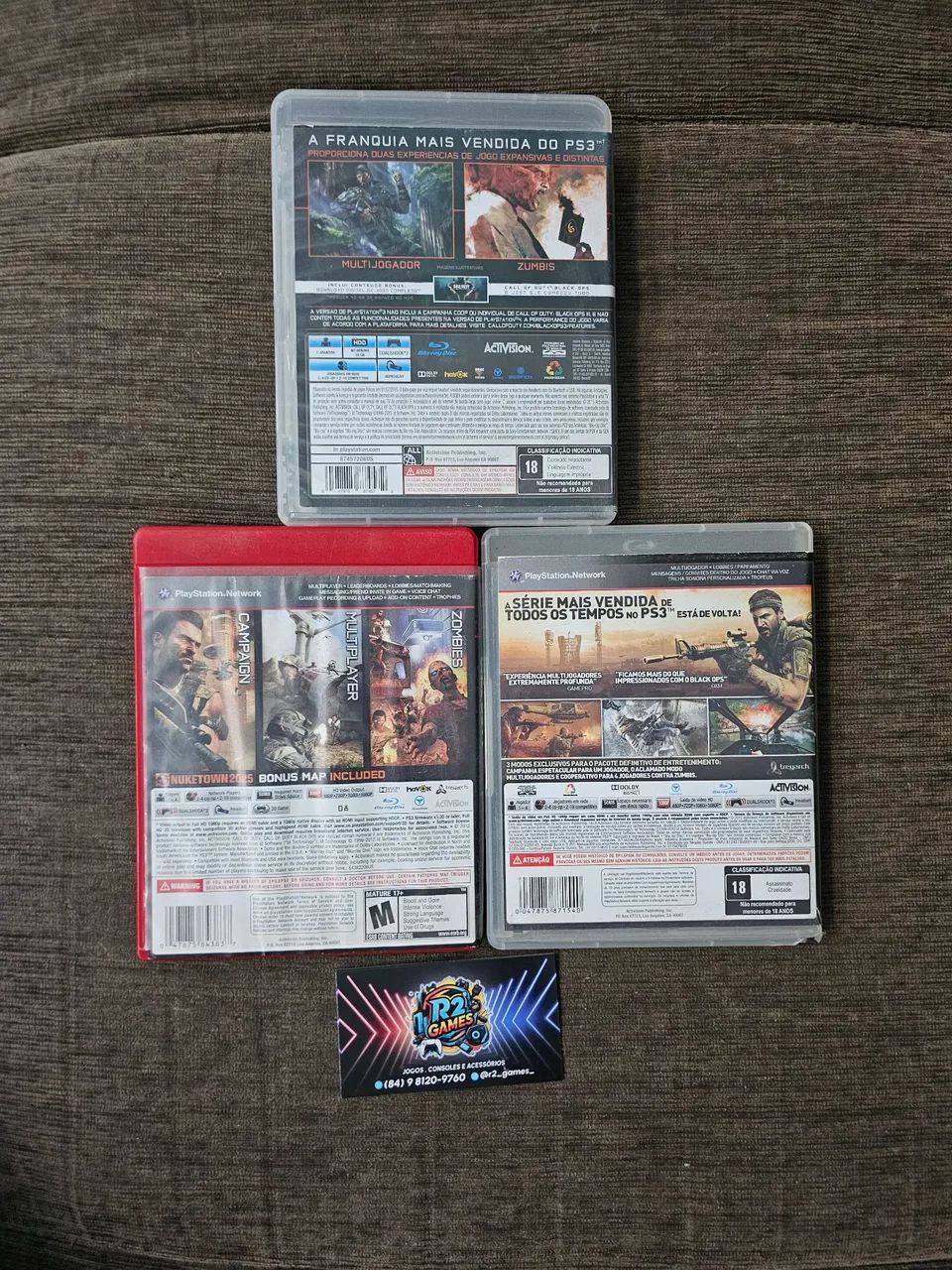 CALL OF DUTY BLACK OPS 1, 2 E 3 (PS3) - Foto 5