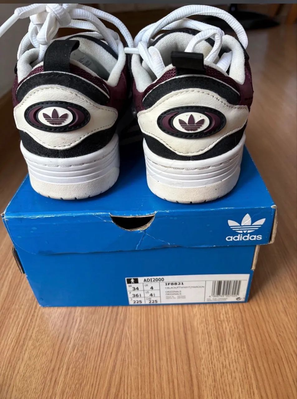 Adidas Ad2000 bordô - Foto 2