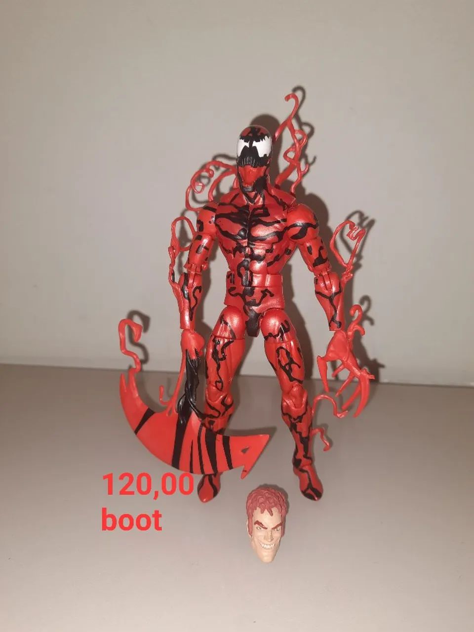 Carnage marvel legends boot