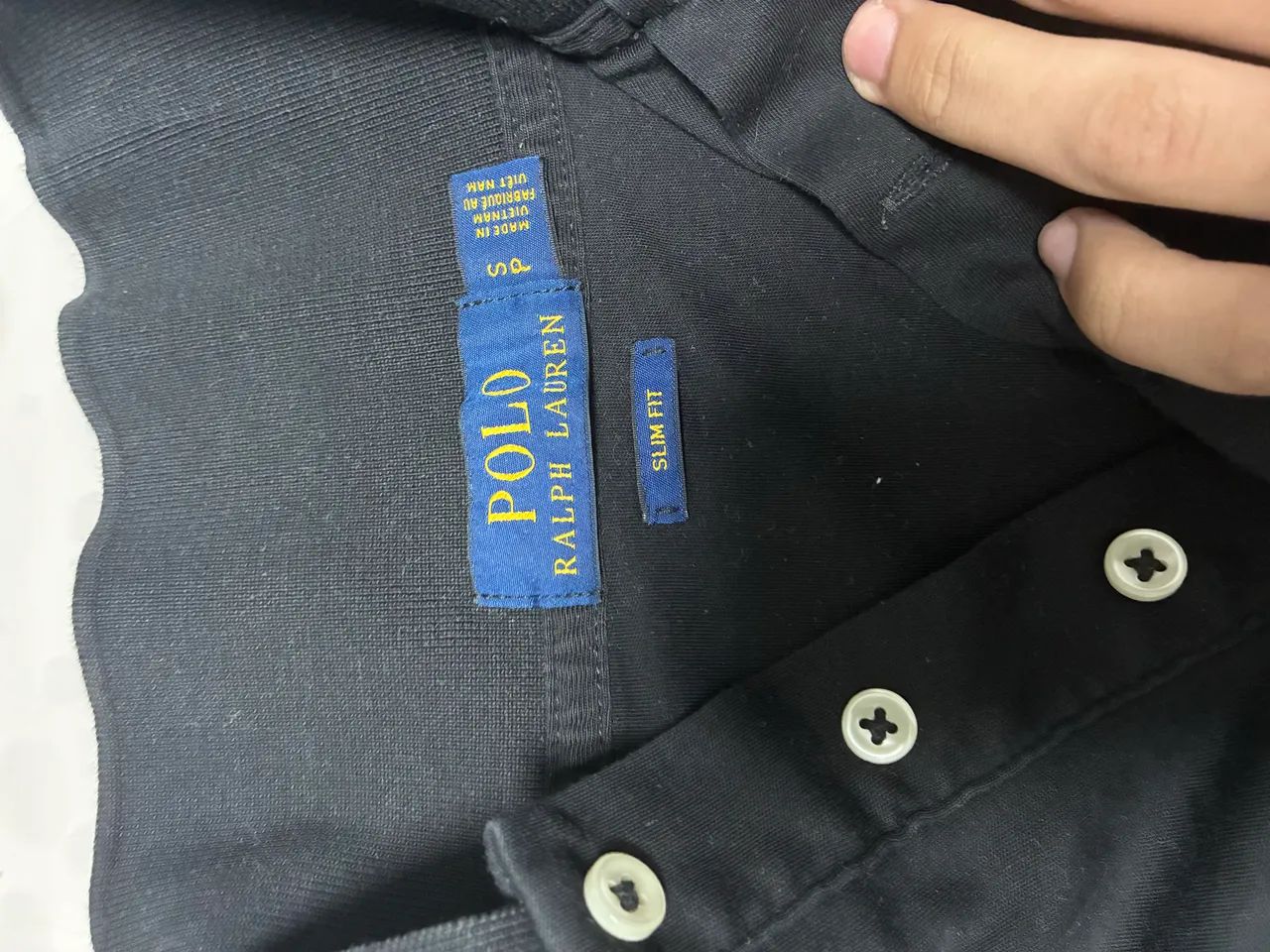 Camisa polo slim 