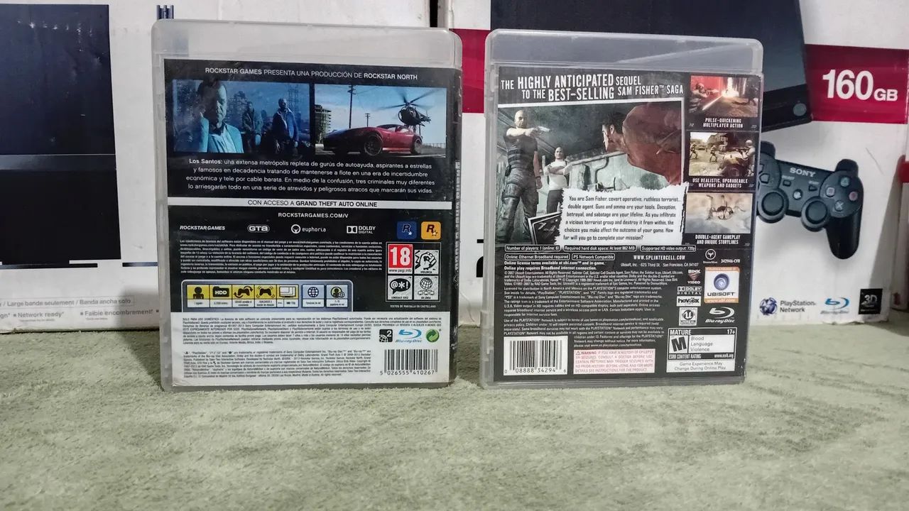 GTA V e Splinter Cell - PS3 - Foto 3
