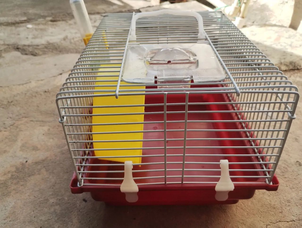 Gaiola pra hamster completa com roda e bebedouro  - Foto 5