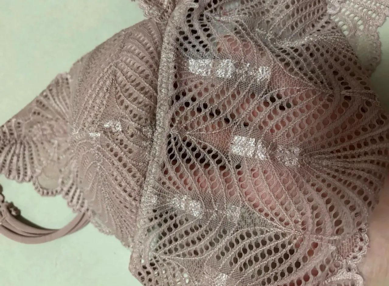 Top de renda rosa novo com etiqueta  - Foto 3