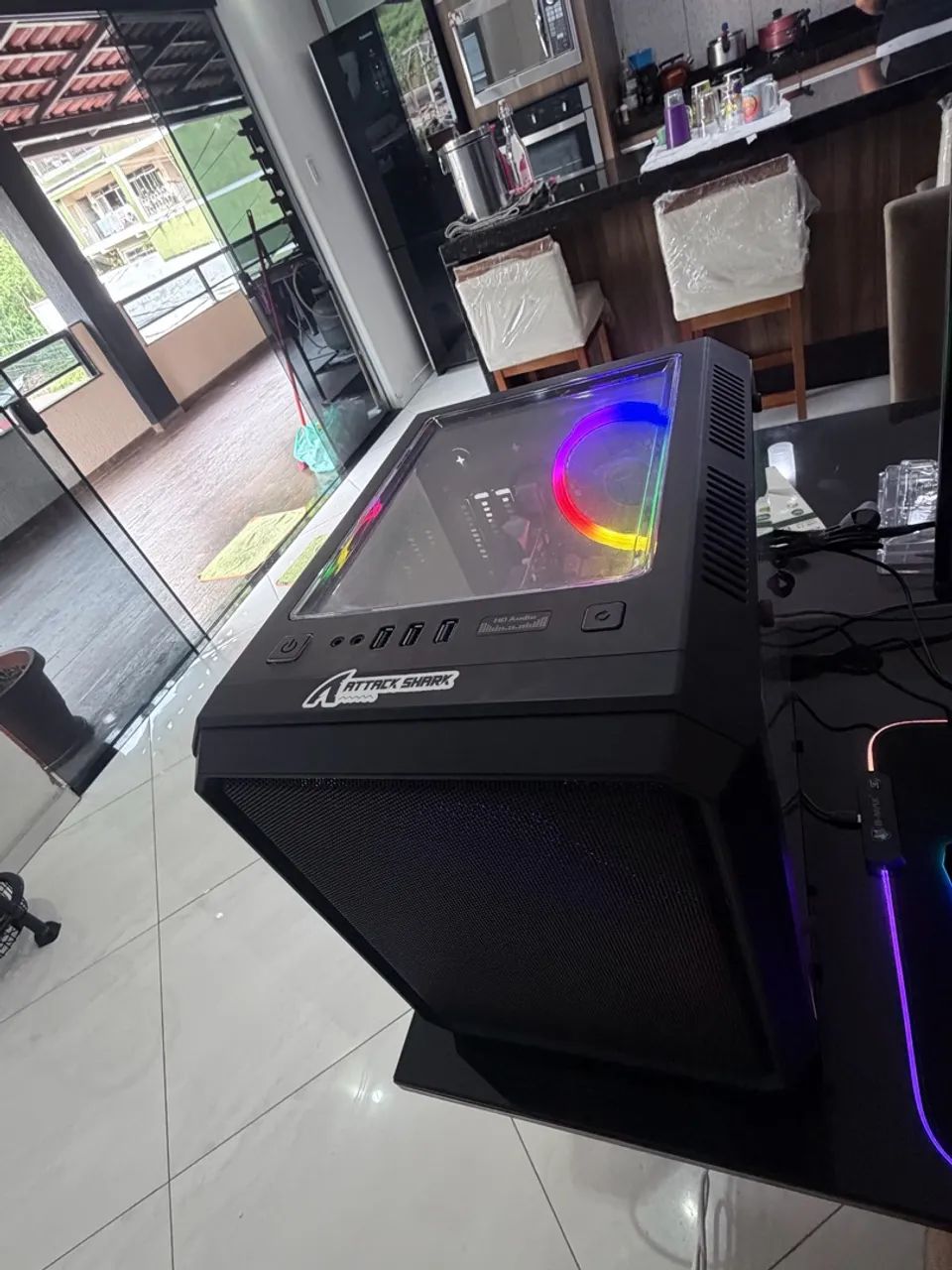 PC COM ILUMINAÇÃO RGB  - Foto 3