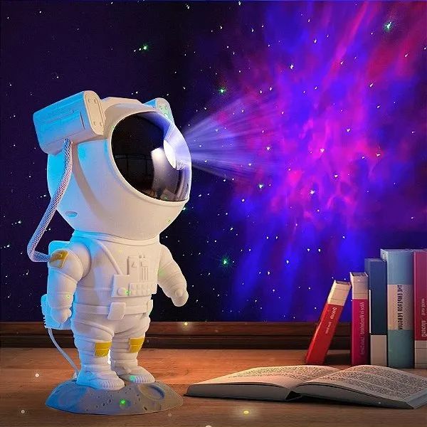 Luminária Projetor Astronauta - Semi nova - Foto 2