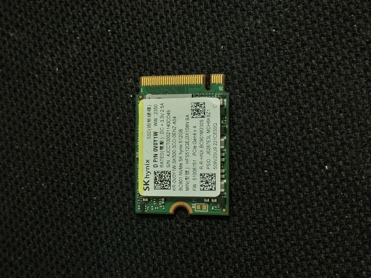SSD NVMe 512GB 