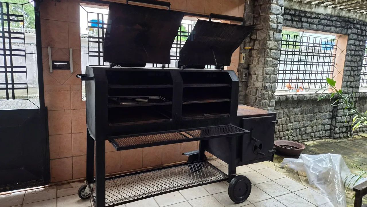 Pit smoker - Defumador - Foto 3
