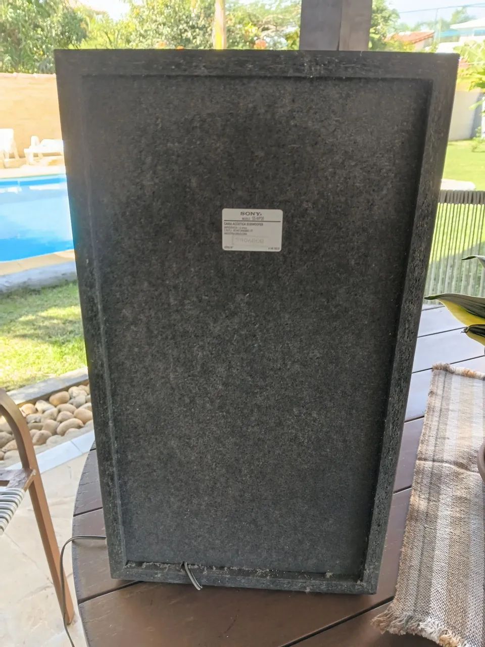 Caixa de Som Subwoofer SONY SS-WP36 - Foto 4
