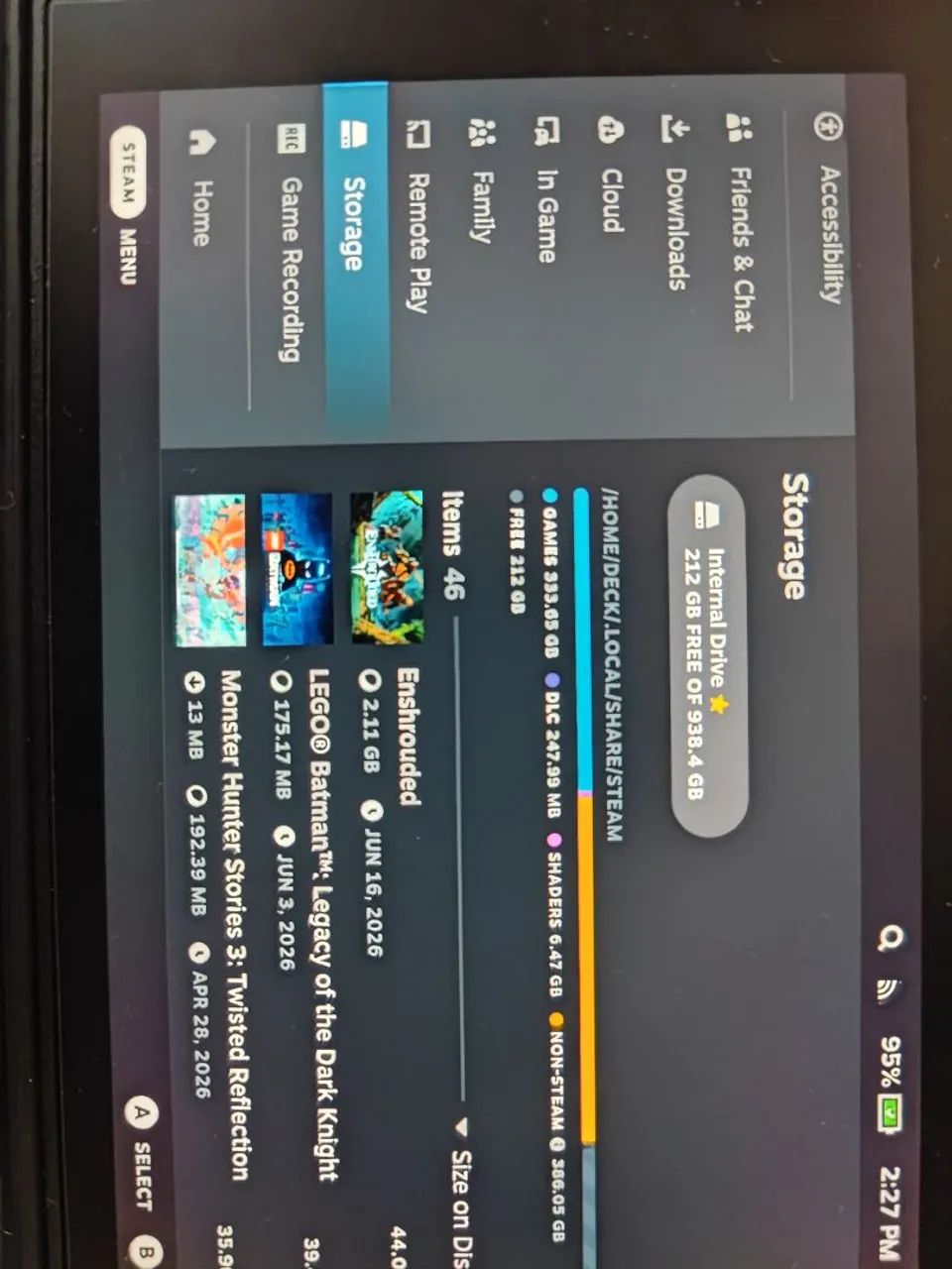 Steam Deck LCD 1TB + Capa + Dock - Foto 4