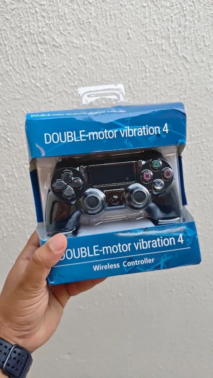 Controle compatível com PS4 e PC!