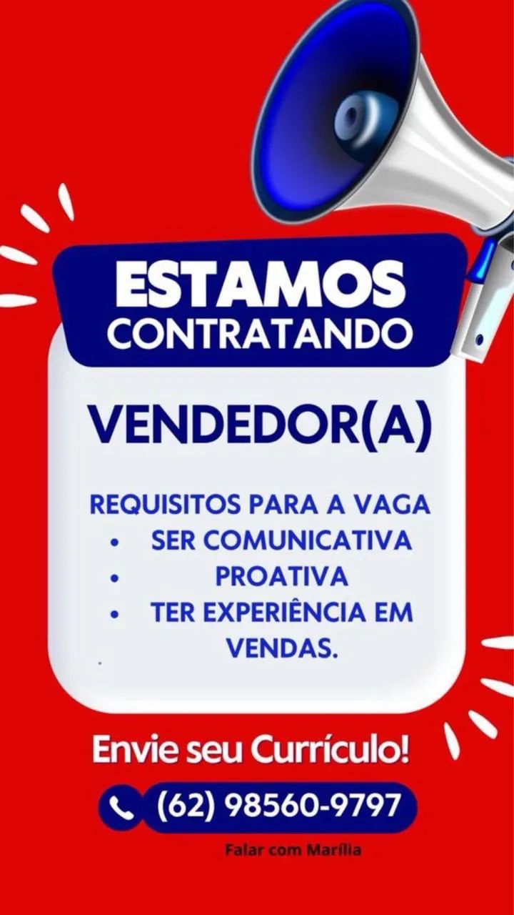 Vendedora (o) - Foto 2