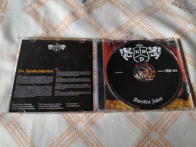 RBD Rebelde Nuestro Amor Cd Edição Nacional - Foto 2