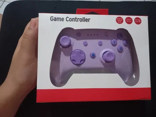 Controle Joystick 2.4g Gamepad Bluetooth Para Switch Pc Ios - Foto 2