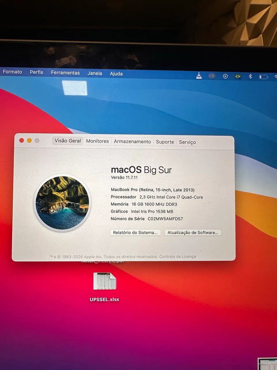 MacBook Apple com macOS Big Sur 11.7.11 - LEIA DESCRIÇÃO  - Foto 3