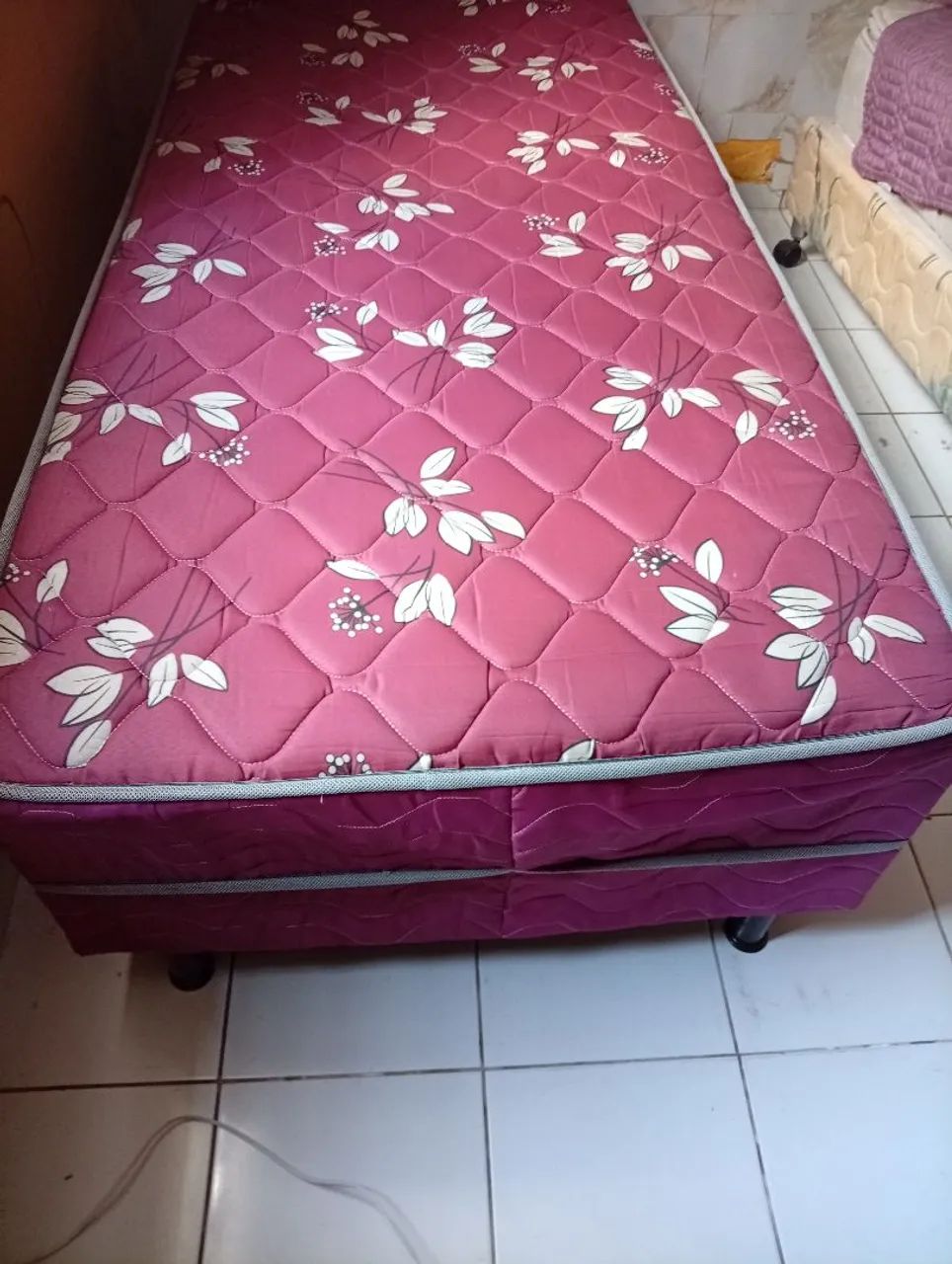 Cama box solteiro 