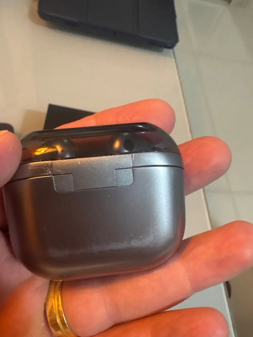 Samsung Galaxy Buds3 Pro Prata com Caixa - Foto 5