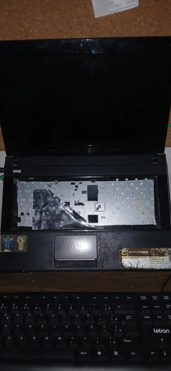 Notebook para troca