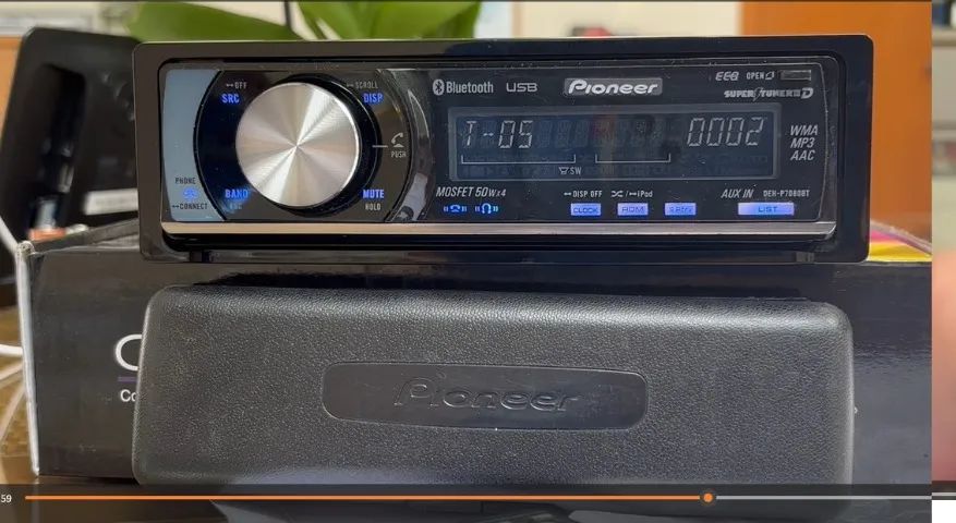 CD Player DEH-P7080BT Pioneer - Bluetooth USB - Foto 2