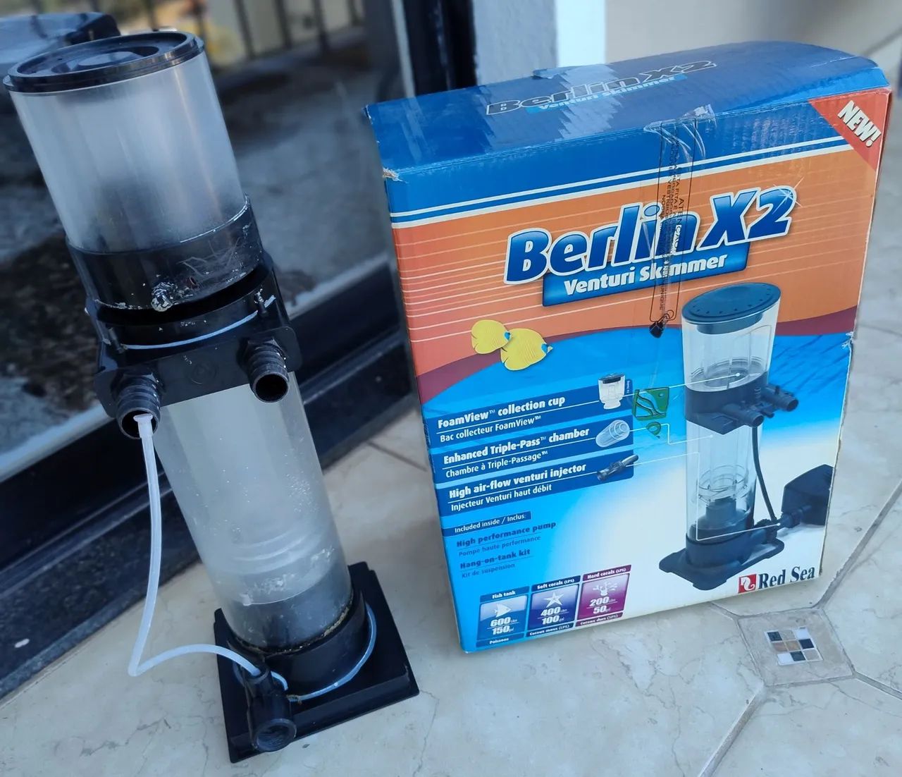 Aquário skimmer 