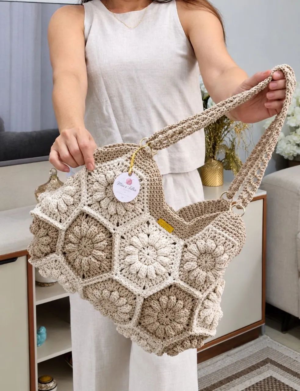 Bolsas em crochê  - Foto 2