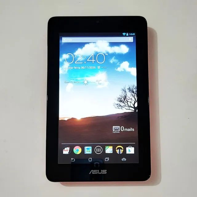 Tablet antigo Asus Android 4.1 Obsoleto 