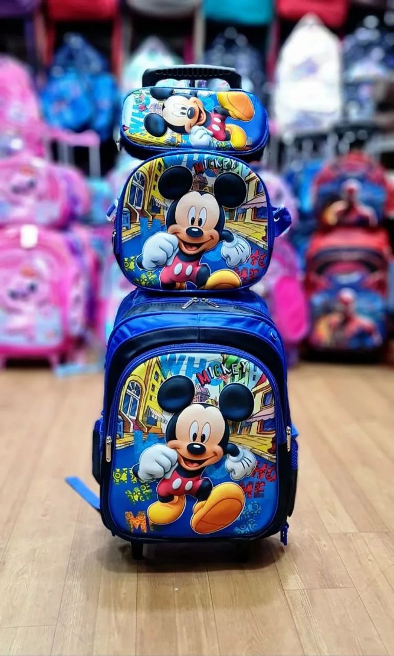 Kit Mochila escolar infantil  - Foto 5