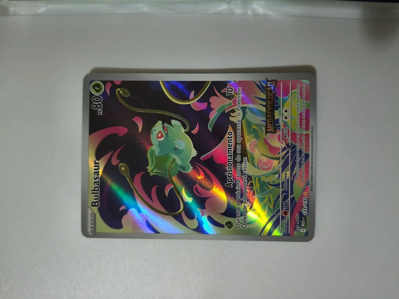 Carta pokemon Bulbasaur full art - Foto 3