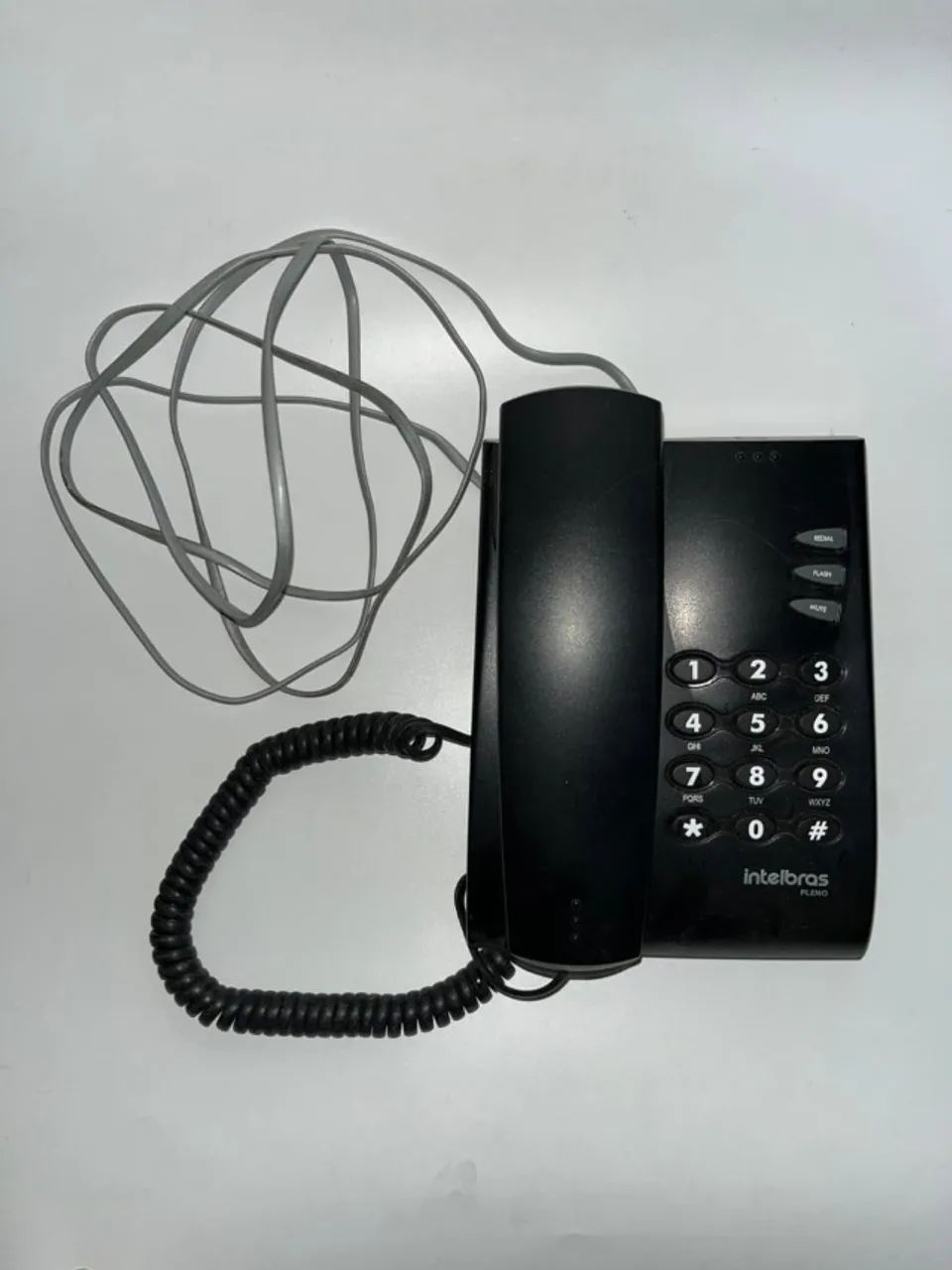 Telefone Intelbras Pleno | Telefone Fixo Com Fio | Mesa | Teclado Numérico | Não sei se fu