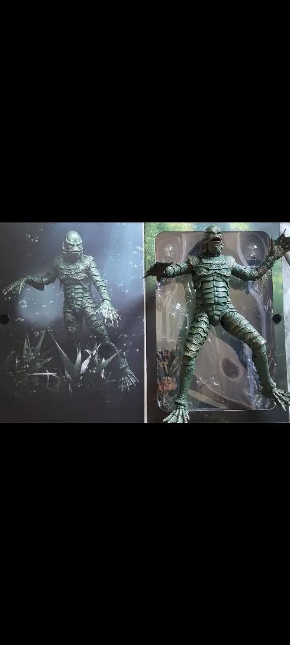 Boneco Monstro da Lagoa Negra Neca action figure universal monsters - Foto 2