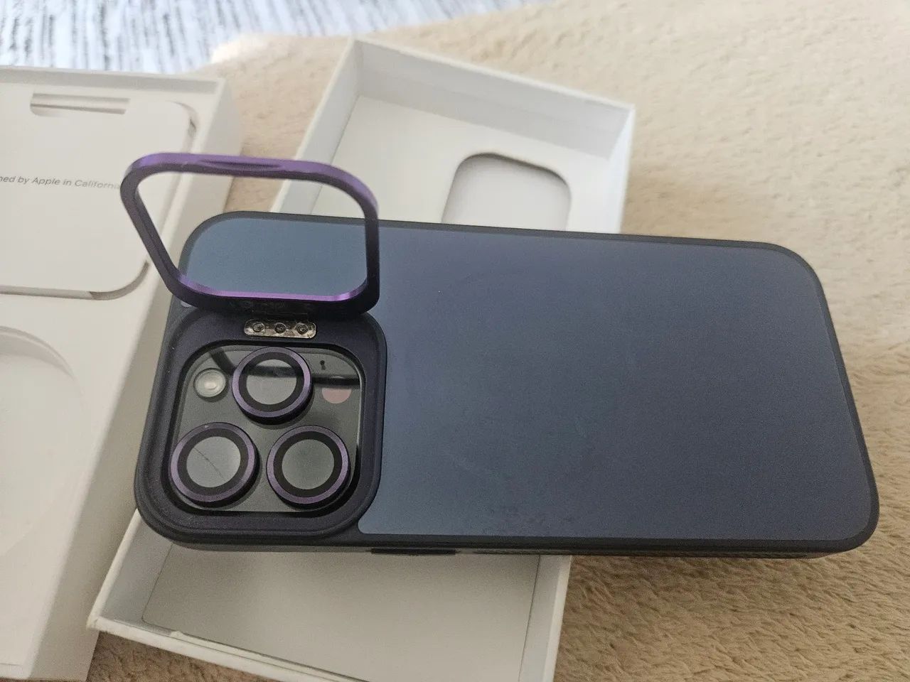 iPhone 15 Pro Max 256GB Preto Titânio - Excelente Estado - Foto 2