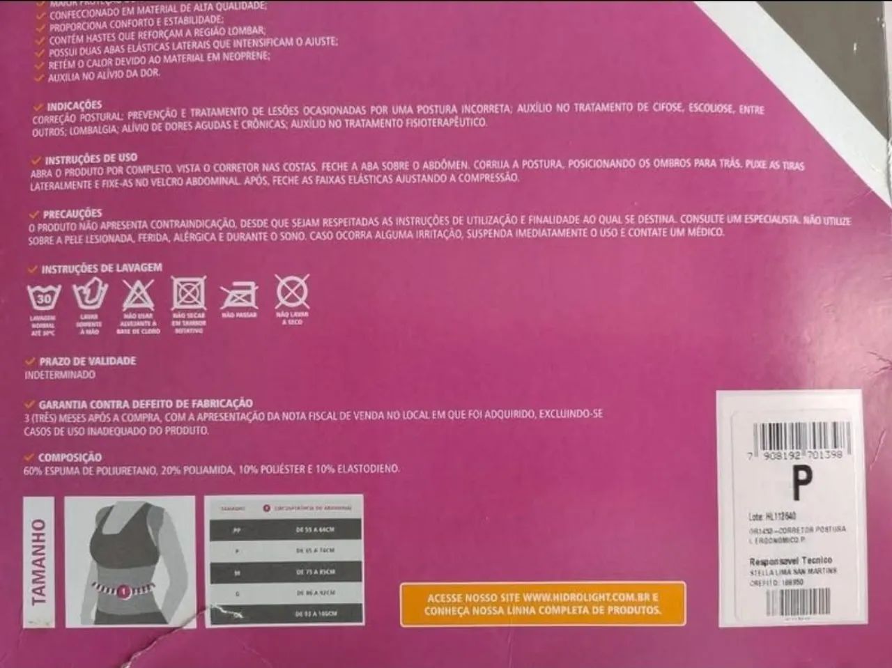 Corretor Postotal  Ergonômico  - Foto 3