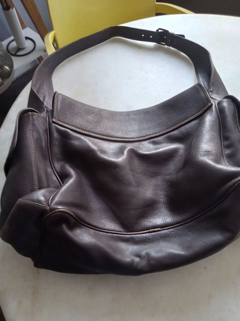 BOLSA DE COURO WSTILO CARTEIRO  - Foto 4