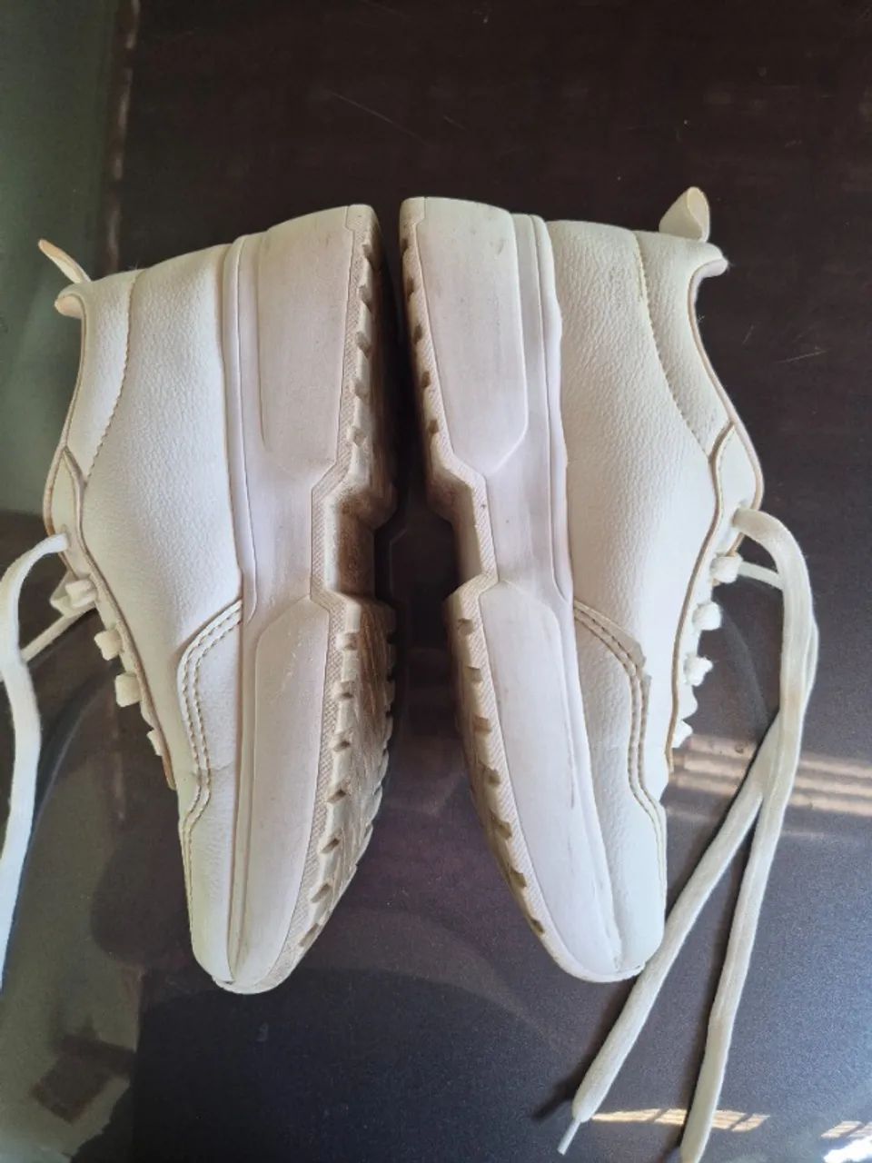 Tenis branco 36 - Foto 2