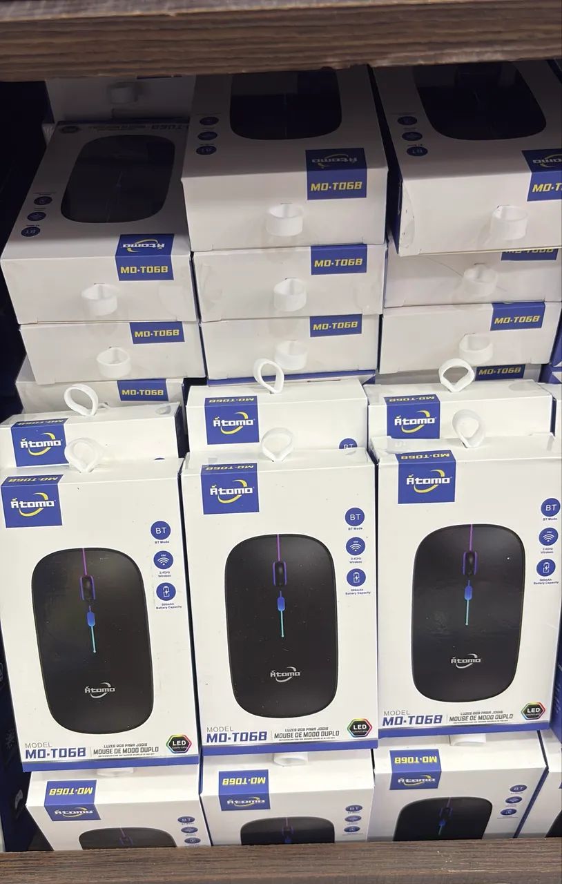 Mouse sem fio Atomo - Oferta imperdível!!!