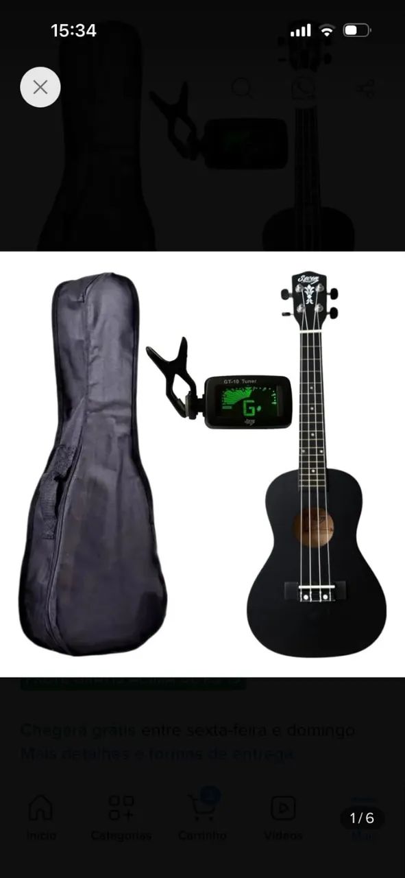 UKULELE SEMI NOVO 