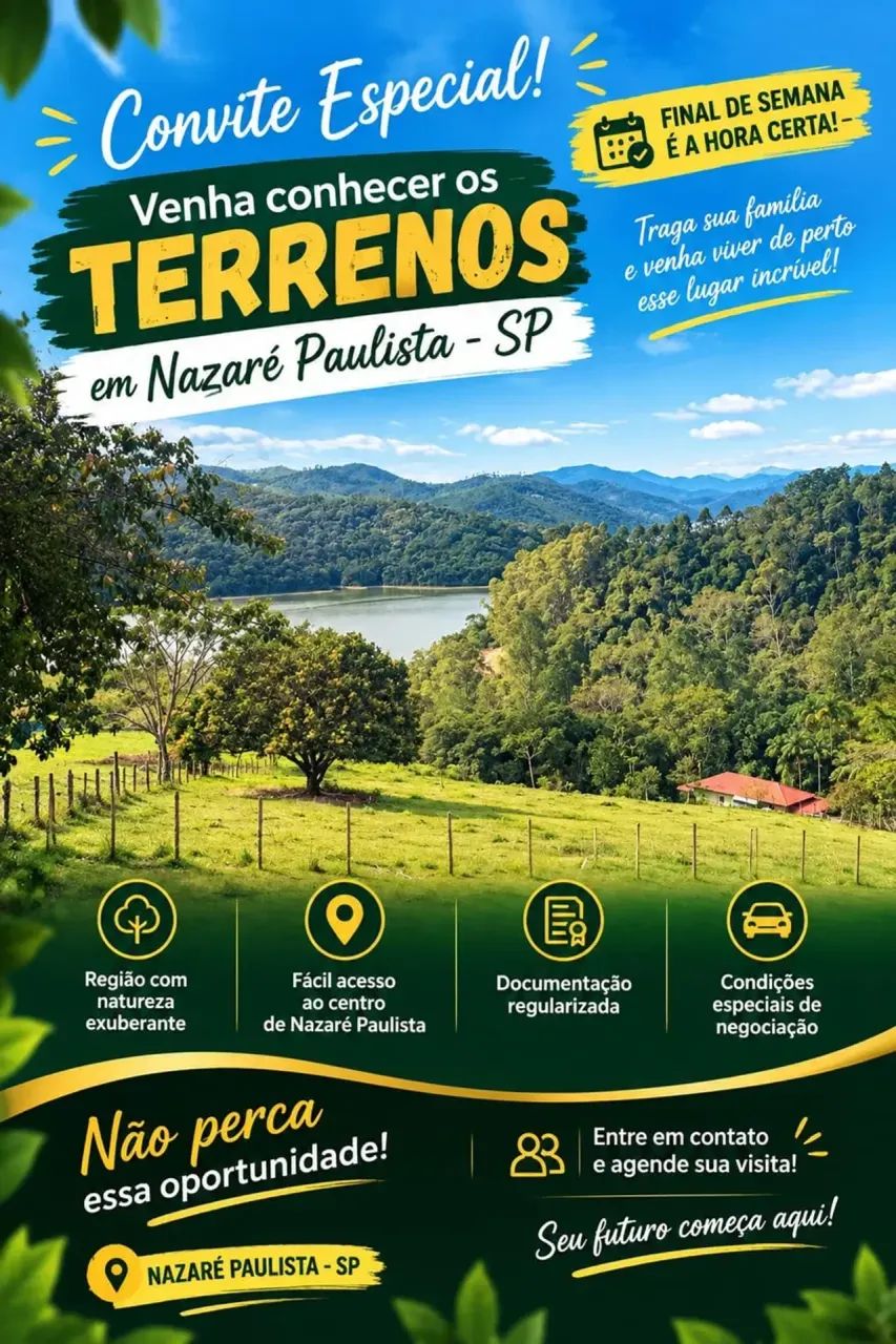 Terreno para AIRBNB / Parcelas em até 72x