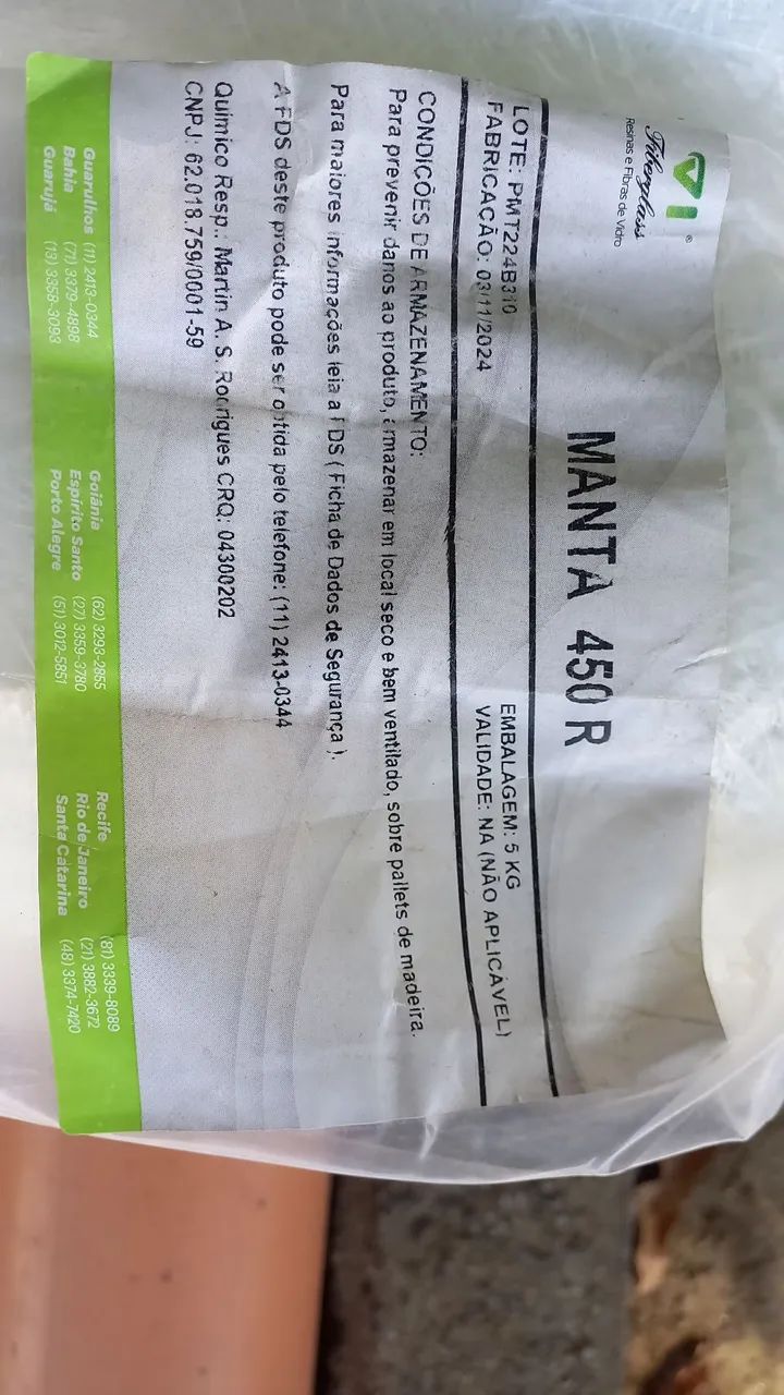 Material fibra para reformas, 400 reais leia. - Foto 3