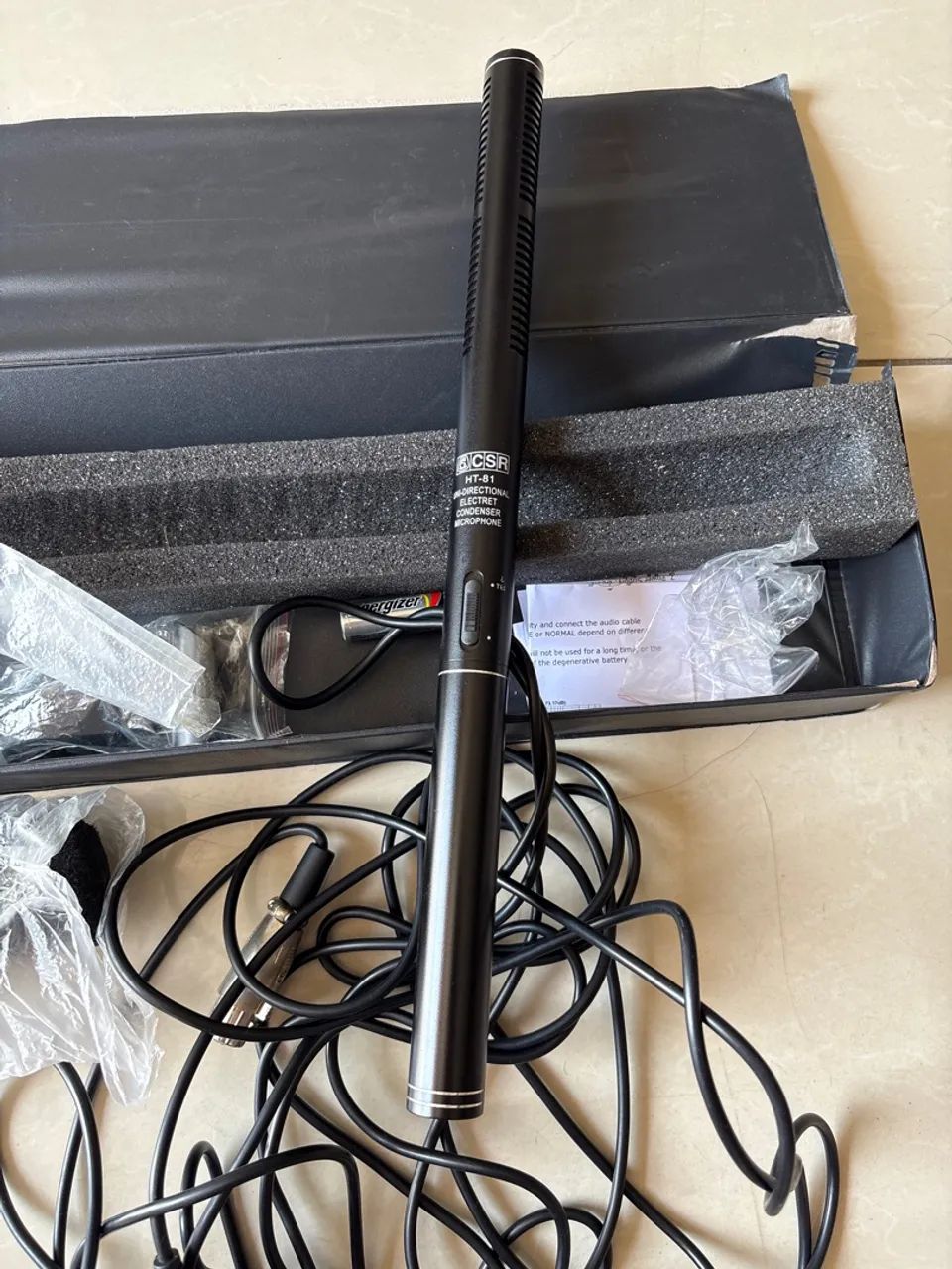 Microfone CSR HT-81 - Foto 3
