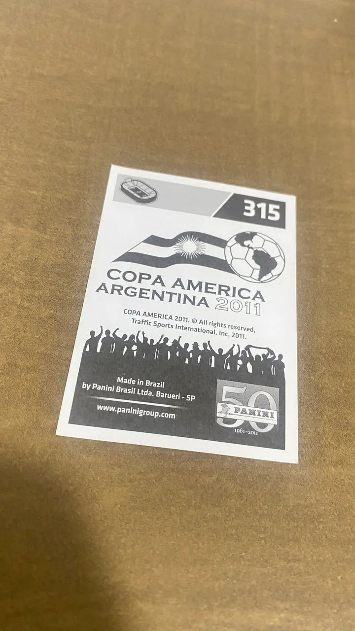 Figurinha D? Alessandro 315 - Copa América 2011 - Foto 3