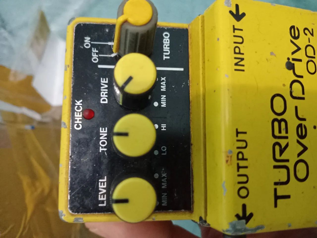 Pedal boss turbo over draver od 2 - Instrumentos musicais